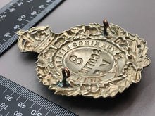 Load image into Gallery viewer, Original WW1 British Army The King&#39;s Liverpool Reg 8th Scottish Vol Cap Badge
