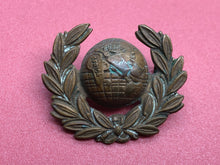 Load image into Gallery viewer, Original WW2 British Royal Navy Collar Badge - Royal Marines
