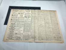 Lade das Bild in den Galerie-Viewer, Original britische Zeitung aus dem 2. Weltkrieg, Besetzungstrikot der Kanalinseln – Juni 1942 
