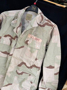 Gulf War US Army DCU Camouflaged Combat Field Coat/Jacket - Small/Long - The Militaria Shop