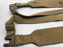 Charger l&#39;image dans la galerie, Original WW2 British Army L Strap 37 Pattern Set - Wartime Dated - Old Stock
