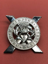 Load image into Gallery viewer, Genuine British Army Lowland Brigade Regiment Cap Badge
