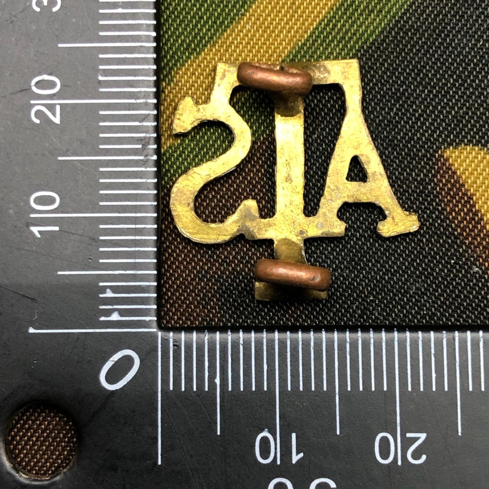 Original WW2 British Army Collar Badge - Auxiliary Territorial Service - The Militaria Shop