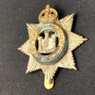 Original British Army WW1 / WW2 The Devonshire Regiment Cap Badge - The Militaria Shop