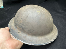 Load image into Gallery viewer, Original WW2 British Civil Defence Home Front Mk2 Brodie Helmet
