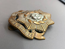 Load image into Gallery viewer, Original WW2 British Army East Yorkshire Regiment Cap Badge
