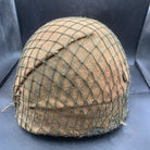 Genuine Dutch Army M53 Euroclone of US M1 Camouflaged Helmet & Liner Set - The Militaria Shop
