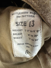 Charger l&#39;image dans la galerie, Original British Army Battledress Jacket Royal Engineers Port Task Force RTC
