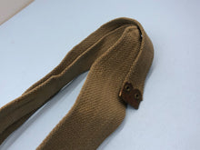 Load image into Gallery viewer, Original WW2 British Army Tan Webbing Shoulder Strap 37 Pattern
