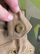 Original British / Dutch Army 37 Pattern US Army Style Water Bottle Cover - The Militaria Shop