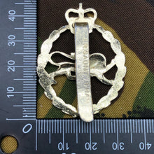 Load image into Gallery viewer, Original British Staybrite Army Cap - The King&#39;s Own Royal Border Regiment - The Militaria Shop
