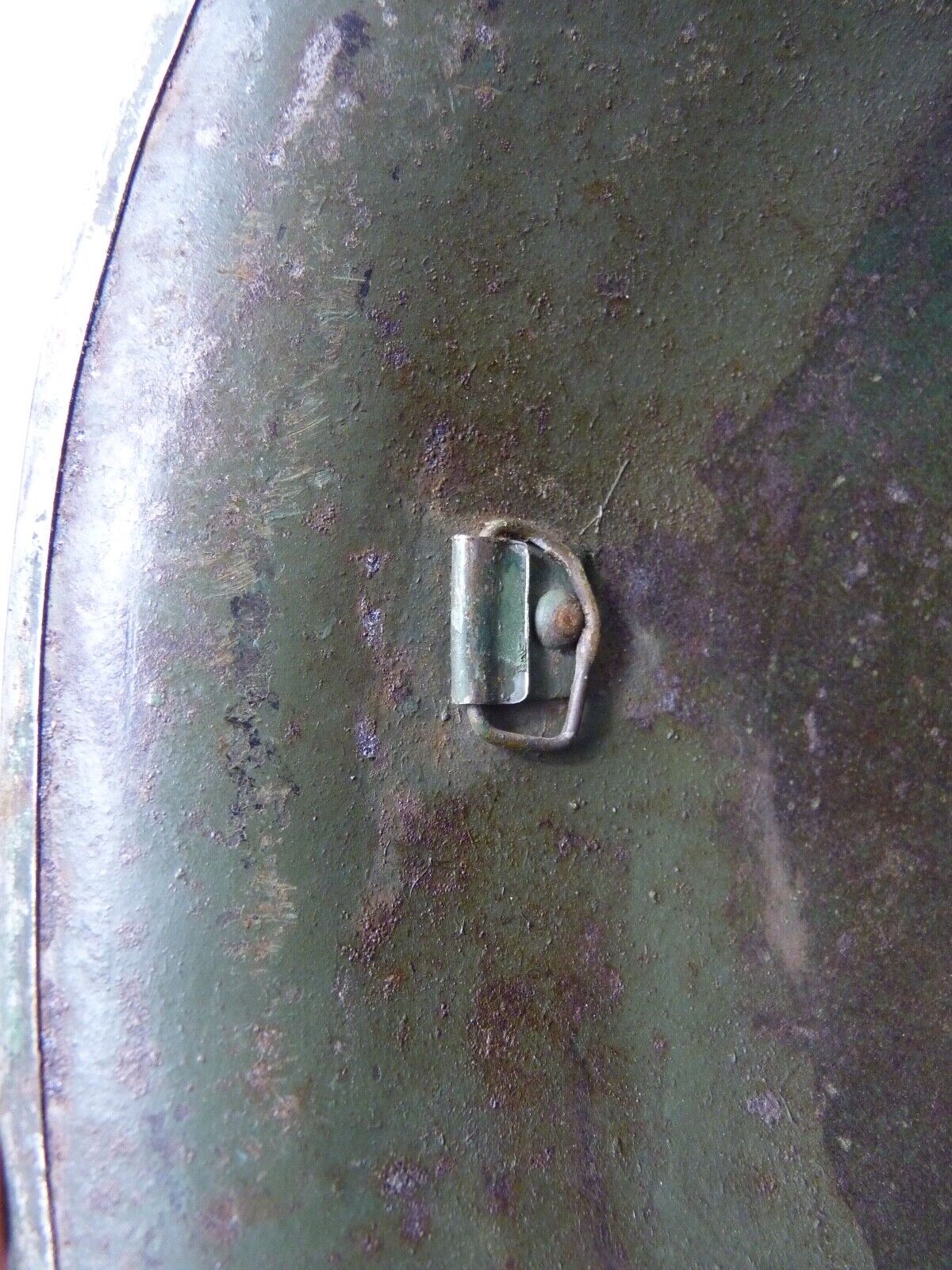Mk3 Canadian / British Army Original WW2 Turtle Helmet High Rivet - The Militaria Shop