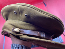 Load image into Gallery viewer, Original British Army Officers&#39; Royal Engineers Service Dress Cap - EIIR
