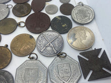 Load image into Gallery viewer, Original Large Group of Coins, Coronation Medals &amp; Medallions
