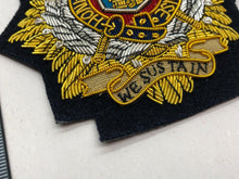 Lade das Bild in den Galerie-Viewer, British Army Bullion Embroidered Blazer Badge - Royal Logistic Corps
