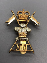 Charger l&#39;image dans la galerie, Genuine British Army 12th Lancers Cap Badge
