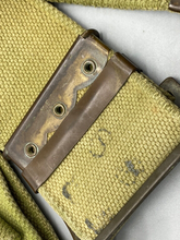 Load image into Gallery viewer, Original WW1 1908 Pattern Webbing Belt - Irish Army 1925 Dated - Mills Co
