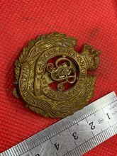 Load image into Gallery viewer, Original British Army WW1 GV Royal Engineers Cap Badge
