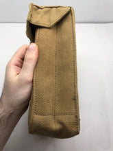 Charger l&#39;image dans la galerie, Original WW2 Canadian Army 37 Pattern Extra Bren Pouch Rear - 1940 Dated
