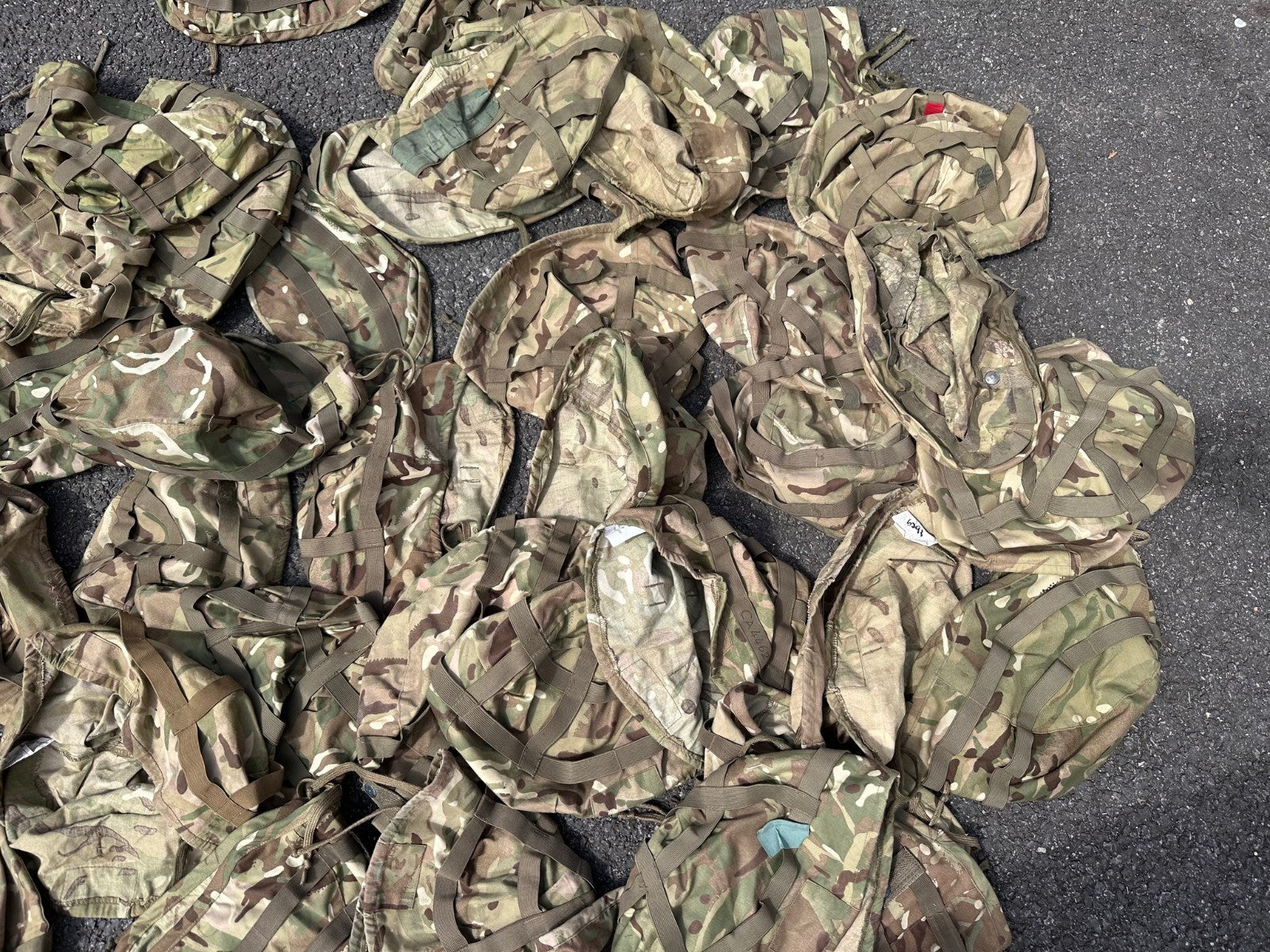 DEALER BULK LOT - 50x MTP Camouflaged Covers Mk6 & Mk7 Mixed Ideal resale stock - The Militaria Shop