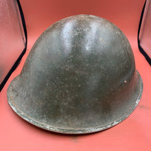 Load image into Gallery viewer, Original British / Canadian Army WW2 Soldiers Military Combat Mk3 Turtle Helmet
