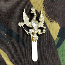 Load image into Gallery viewer, Genuine British Army Staybrite Cap Badge - 14th/20th King&#39;s Hussars - The Militaria Shop
