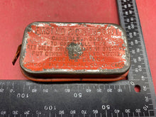 Load image into Gallery viewer, Original WW2 US Army Carlisle Field Dressing in Unopened Red Tin
