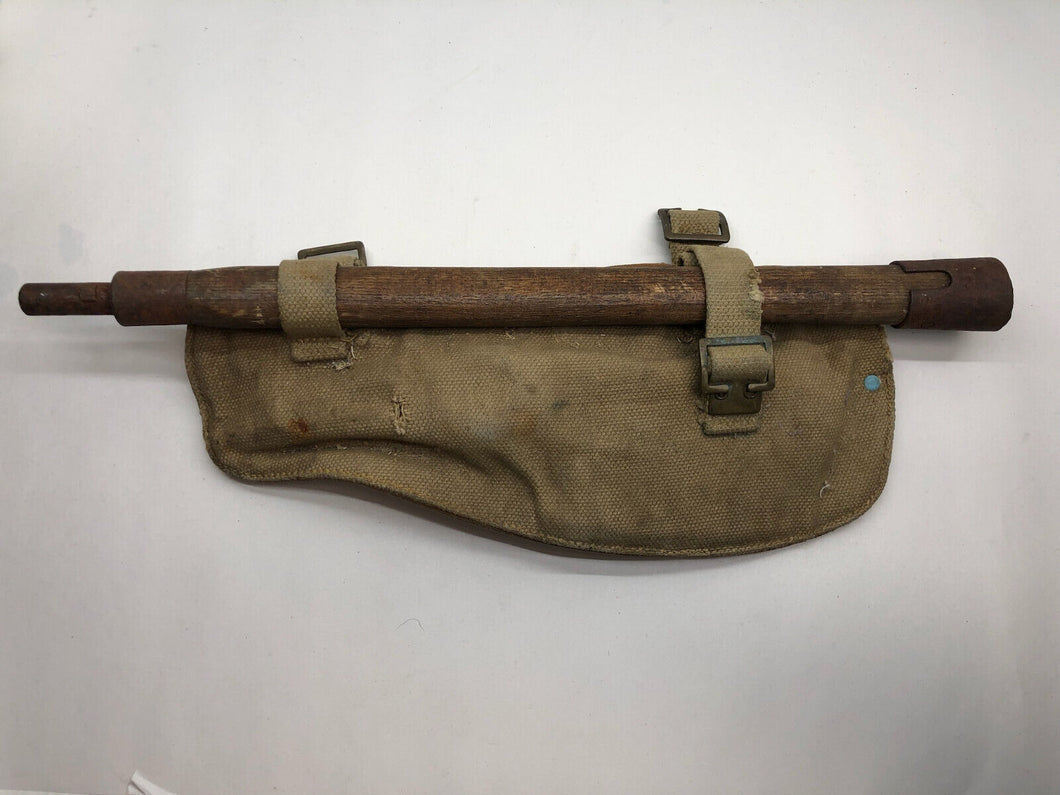 Original WW2 British Army 37 Pattern Entrenching Tool Set - 1944 Dated