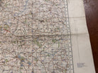 Original WW2 British Army GSGS OS Map of Great Britain - Wrexham & Oswestry - The Militaria Shop