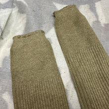 Load image into Gallery viewer, Original British Army WW2 New Old Stock Officers Wool Khaki Socks - Varied Sizes
