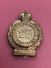 Load image into Gallery viewer, WW1 British Army 25th London Regiment ‘London Cyclists’ Cap Badge
