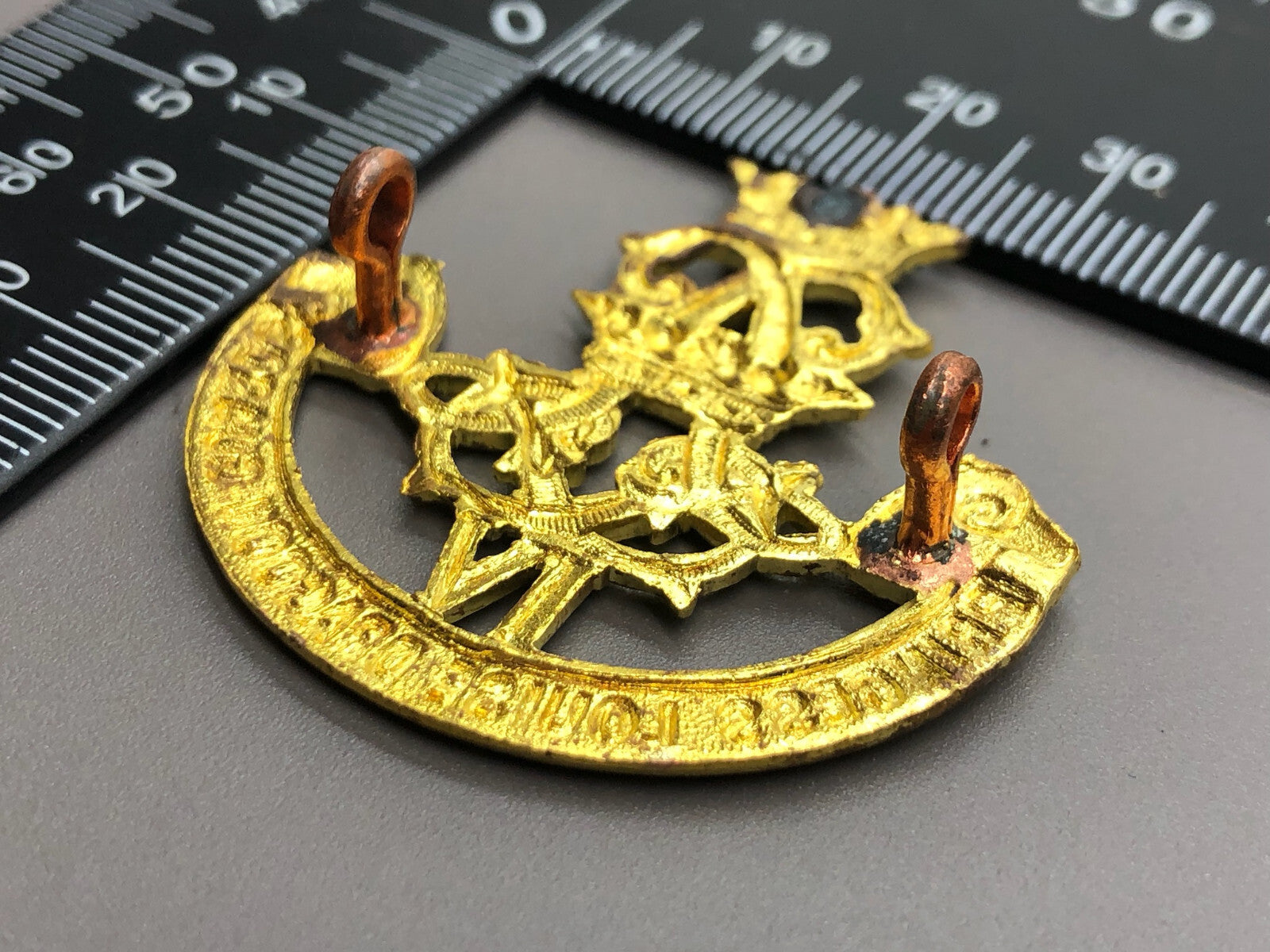 Vintage Canadian Army 4th Princess Louise Dragoon Guards Cap Badge - The Militaria Shop