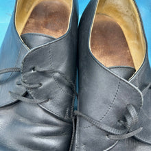 Lade das Bild in den Galerie-Viewer, Austrian Army Black Leather Officers Dress Shoes - Size EU 47 - UK 12 - US 12.5 - The Militaria Shop
