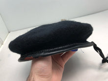 Charger l&#39;image dans la galerie, Genuine British Army Dark Blue/Black Regimental Beret Hat - Size 58cm
