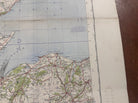 Original WW2 British Army RAF Navy Base Map of Scotland North - The Militaria Shop