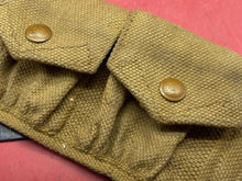 Charger l&#39;image dans la galerie, Origiinal British Army 1940 Dated Belt Patrol Pouch - M.E. Co Maker Marked
