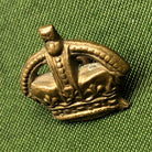 Original WW1/WW2 British Army Rank Crown - The Militaria Shop