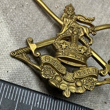 Load image into Gallery viewer, Original WW2 British Army General Service Corps Kings Crown Cap Badge
