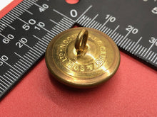 Load image into Gallery viewer, Original WW1 British Army York &amp; Lancaster Regiment Uniform Button 26mm
