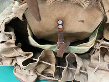 Load image into Gallery viewer, Original WW1 / WW2 French Army Mountain Troops Rucksack / Bergen, Artillery ?
