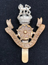 Load image into Gallery viewer, Original WW2 British Army Loyal Regiment (North Lancashire) Cap Badge
