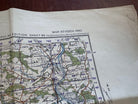 Original WW2 British Army OS Map of Scotland - Perth & Strath Earn - The Militaria Shop
