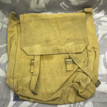 Load image into Gallery viewer, Original WW2 British Army 37 Pattern Webbing Large Pack - Wartime Dated
