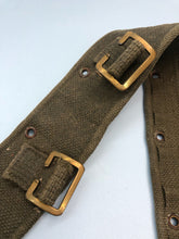 Load image into Gallery viewer, Original WW2 British Army Style Webbing Belt - Size 38&quot; Waist
