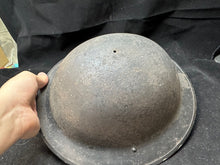 Load image into Gallery viewer, Original WW2 British Civil Defence Home Front Mk2 Brodie Helmet
