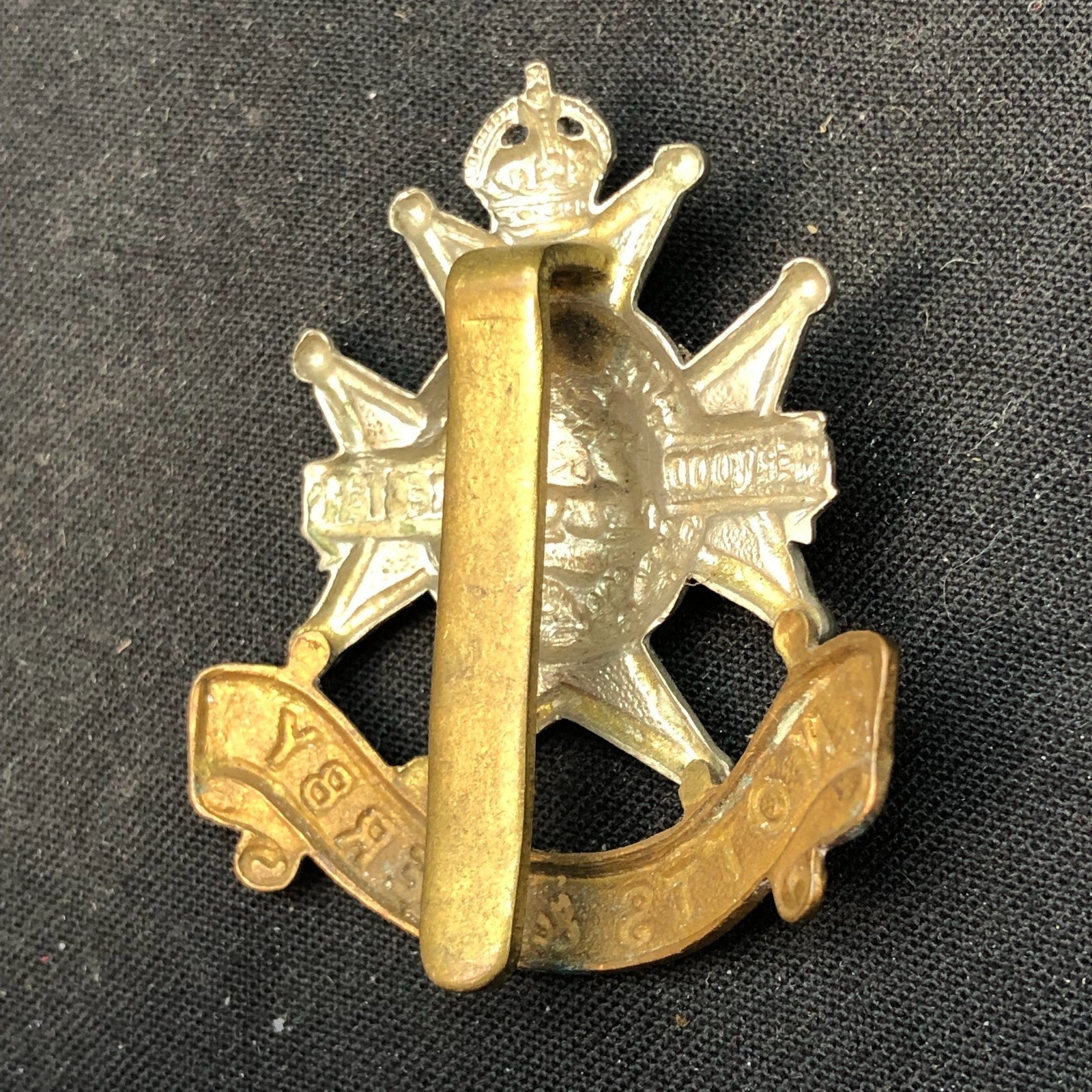 Original WW2 British Army Cap Badge - Sherwood Foresters - The Militaria Shop