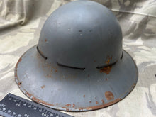 Load image into Gallery viewer, Original WW2 British Home Front Civil Defence Civillian Zuckerman Helmet
