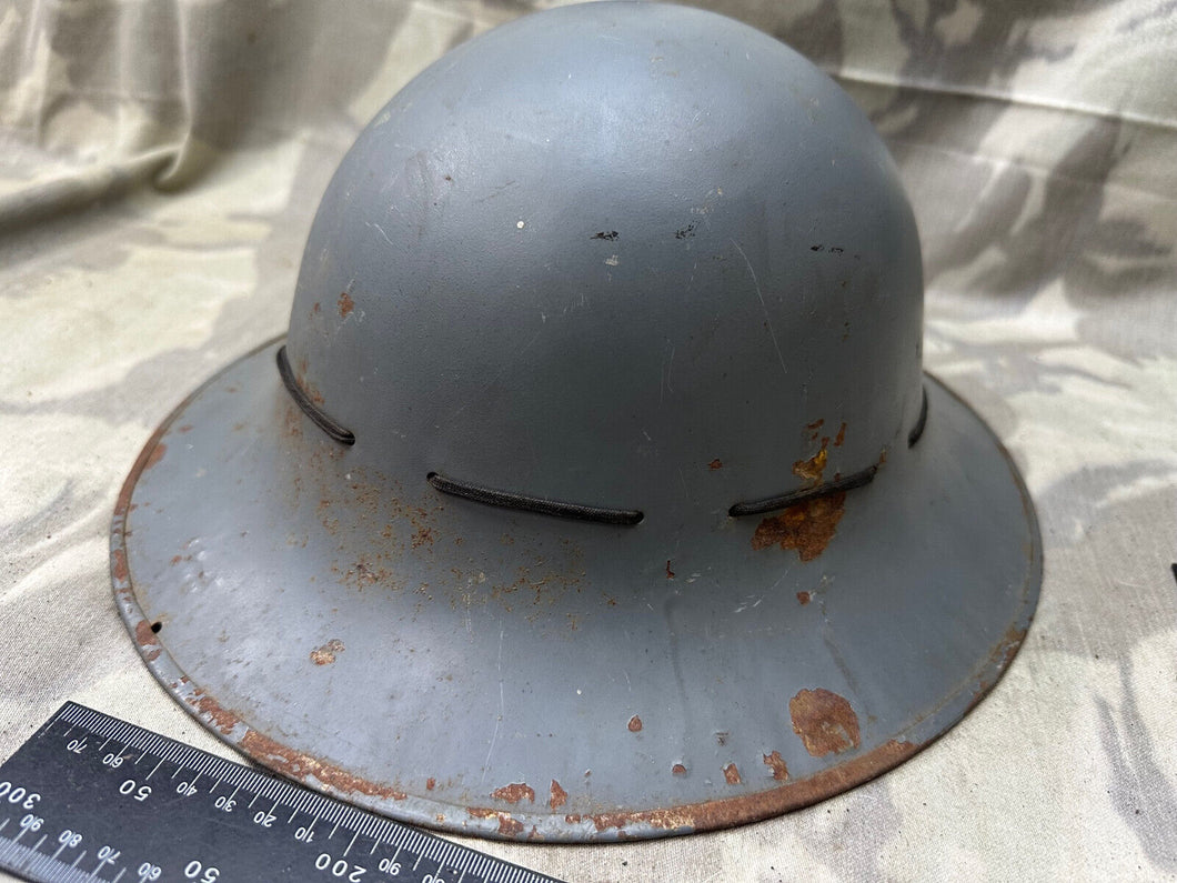 Original WW2 British Home Front Civil Defence Civillian Zuckerman Helmet