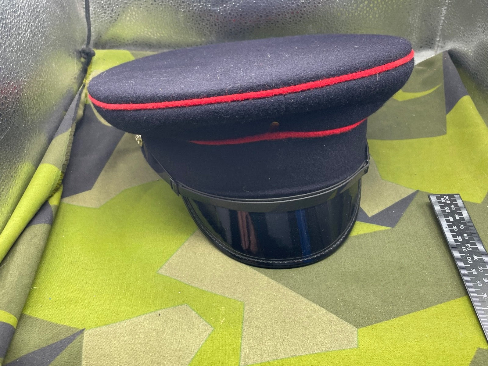 Original British Army Royal Engineers Corps Peaked Cap - The Militaria Shop