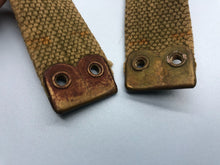 Load image into Gallery viewer, Original WW2 British Army Tan Webbing Shoulder Strap 37 Pattern
